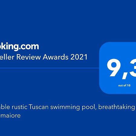 Valuable Rustic Tuscan Swimming Pool, Breathtaking View Of Камайоре Екстериор снимка