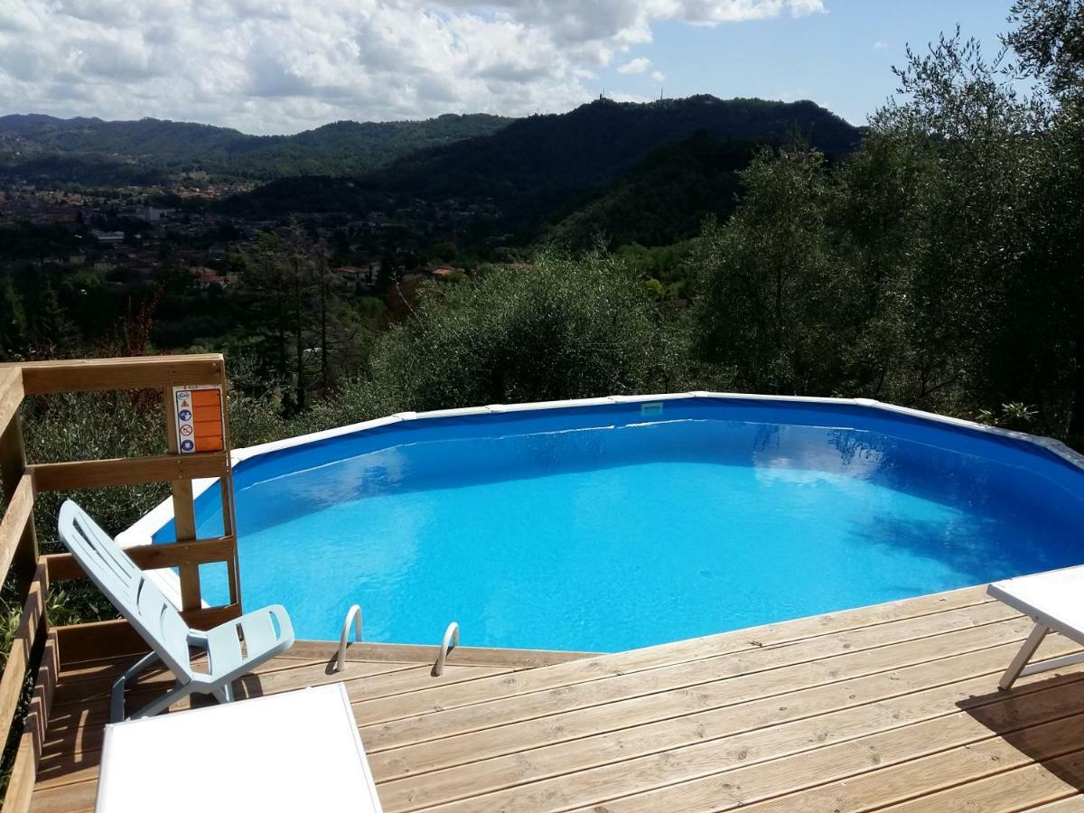 Valuable Rustic Tuscan Swimming Pool, Breathtaking View Of Камайоре Екстериор снимка