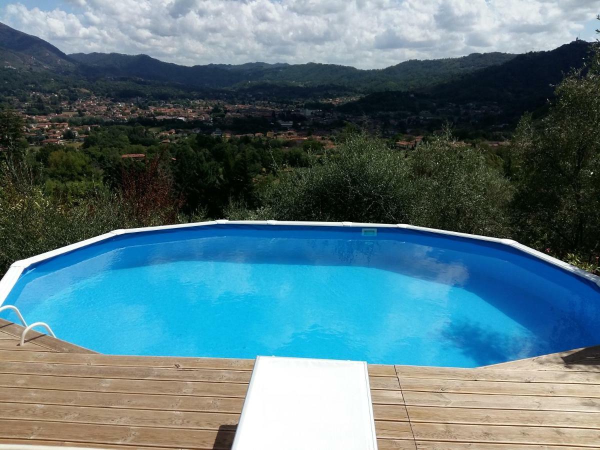 Valuable Rustic Tuscan Swimming Pool, Breathtaking View Of Камайоре Екстериор снимка